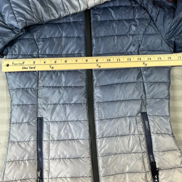 Pajar Jacket Womens Extra Small Blue Aurora Puffer Quilted Packable Full Zip - Picture 13 of 16